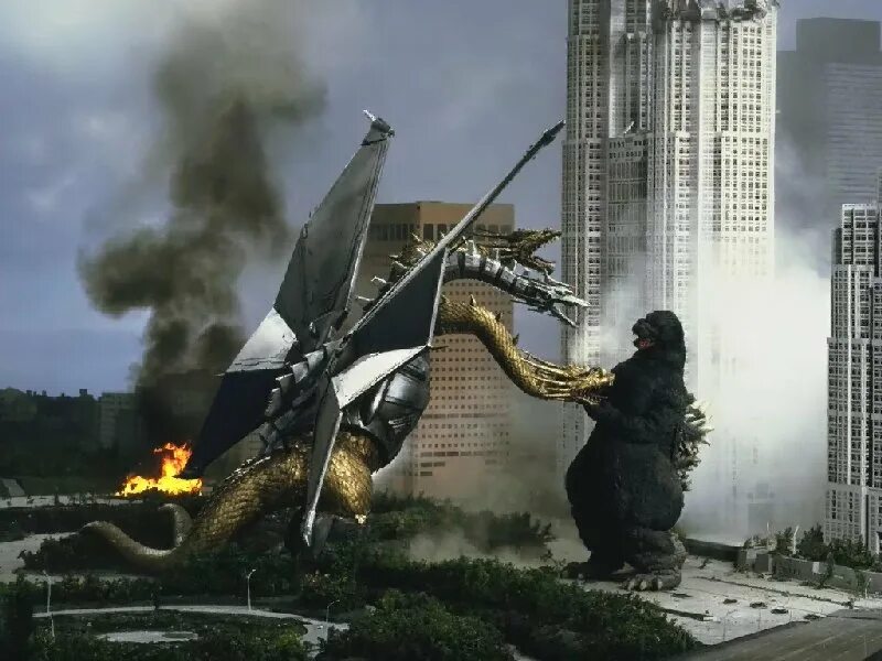 Godzilla vs King Ghidorah 1991. Кинг Гидора 1991. Годзилла против короля Гидоры 1991. Годзилла против гидоры 1991