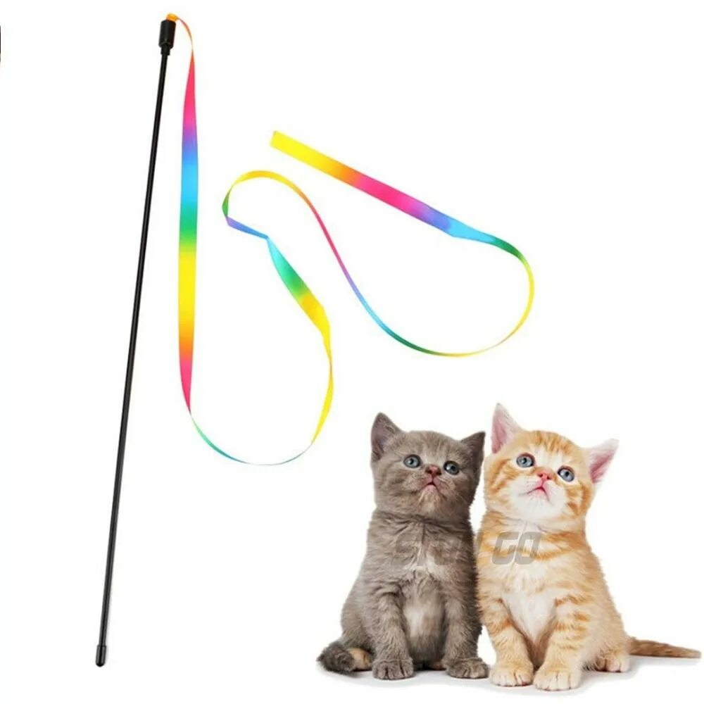 Радужные кошки игрушки. Игрушка для кошки на палке. Радужная интерактивная кошка. Котёнок с палкой. Кошечка на палочке.