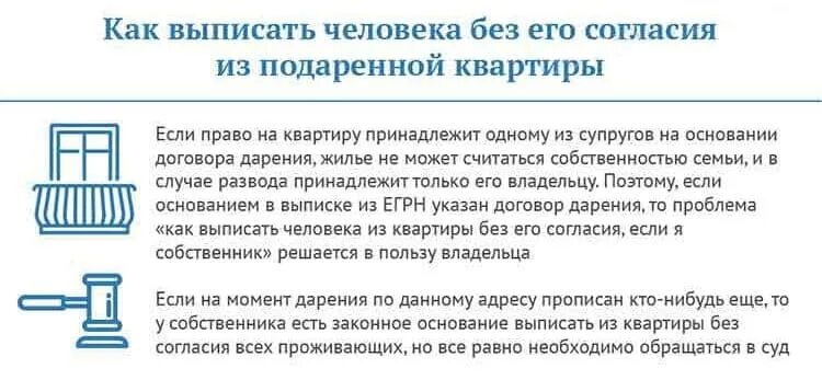 Если собственник выписался