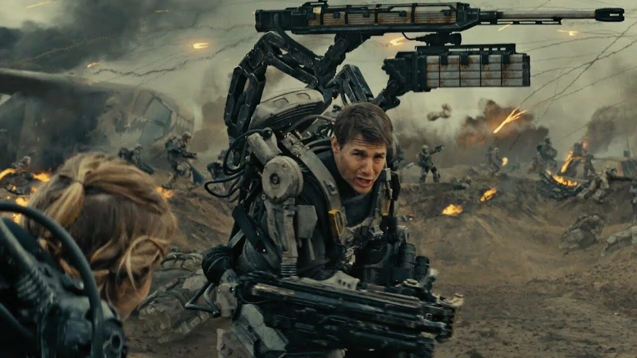 Военное фантастика боевик. Грань будущего (Edge of tomorrow) 2014. Том Круз грань будущего.