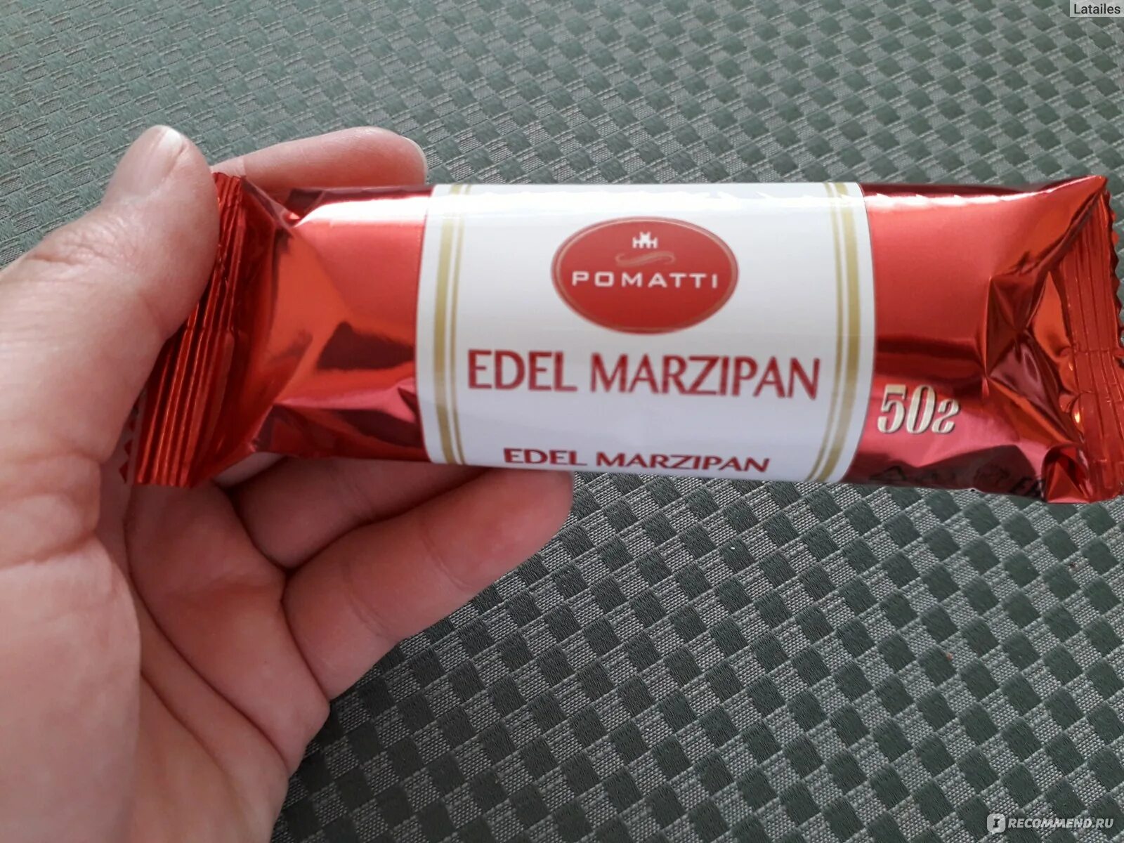 Pomatti марципан. Edel Marzipan. Marzipan батончик.