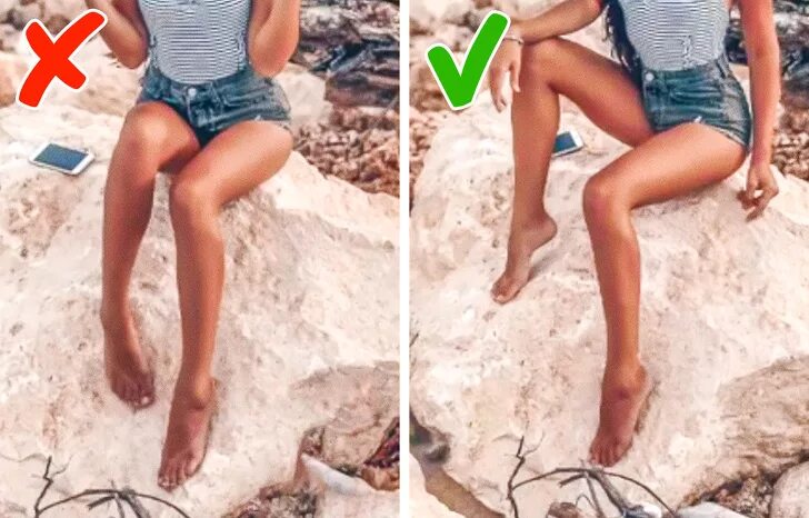 Куда девать девушке руки