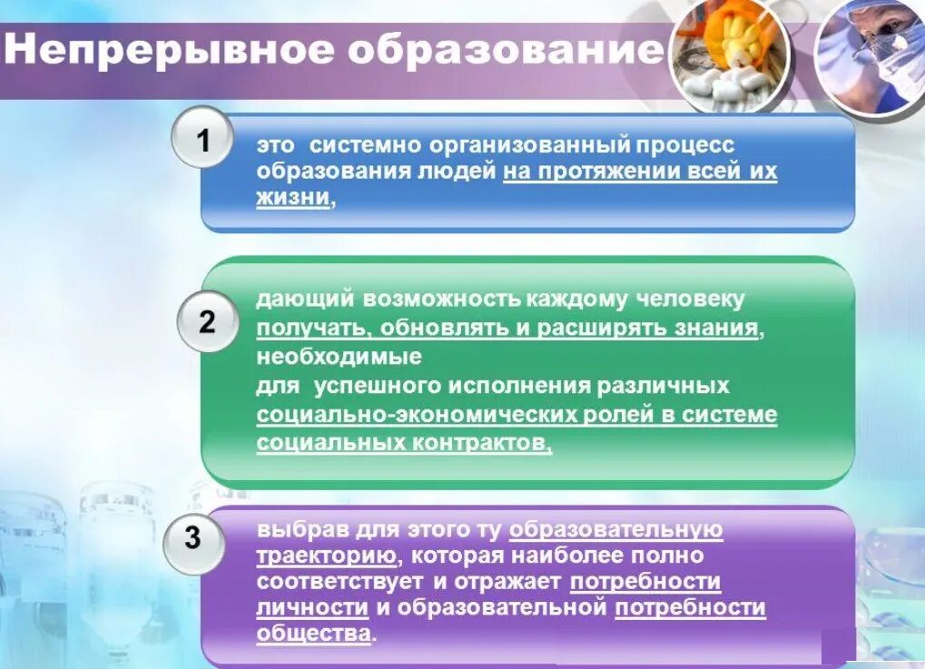 Непрерывное образование людей
