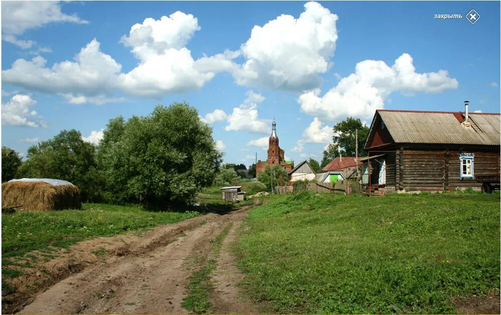 Дома в деревне в пензенской области