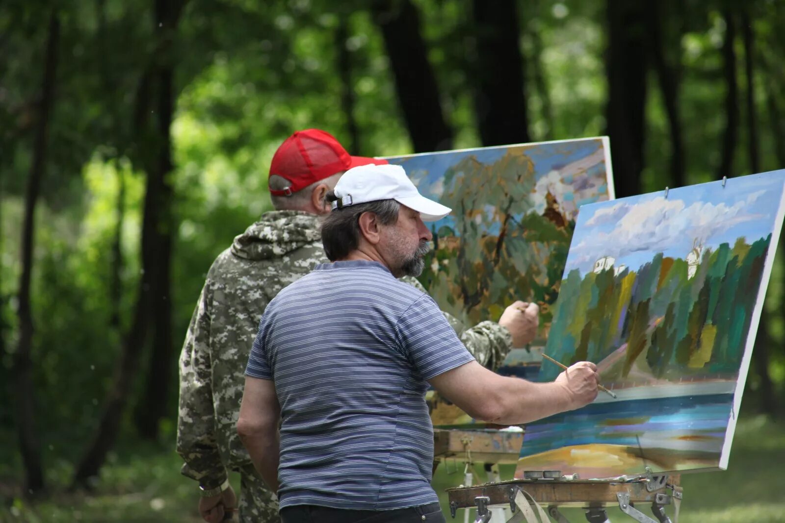 Левитановский пленэр. Гороховецкий пленэр. Художник Пономарев Борисоглебск.