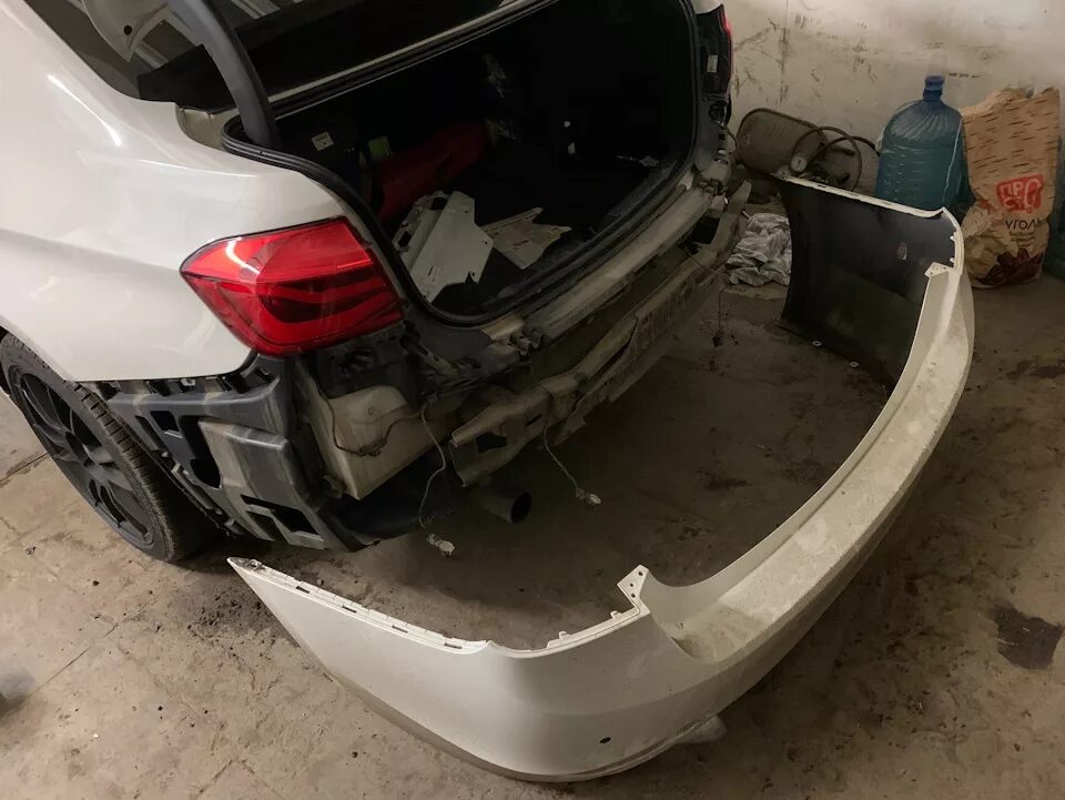 Покраска установка бампера. Покраска установка бампера