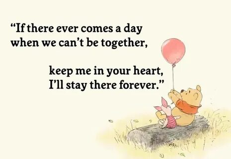 We have to be together