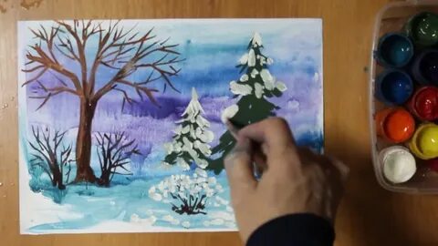 Рисуем гуашью презентация