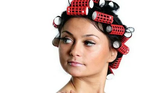 Термобигуди на короткие волосы