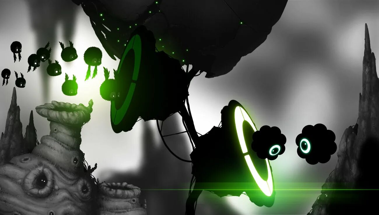 Игры на два андроида. Бэдлэнд 2. Badland 2.2. Бэдлэнд игра. Игра на андроид badland.