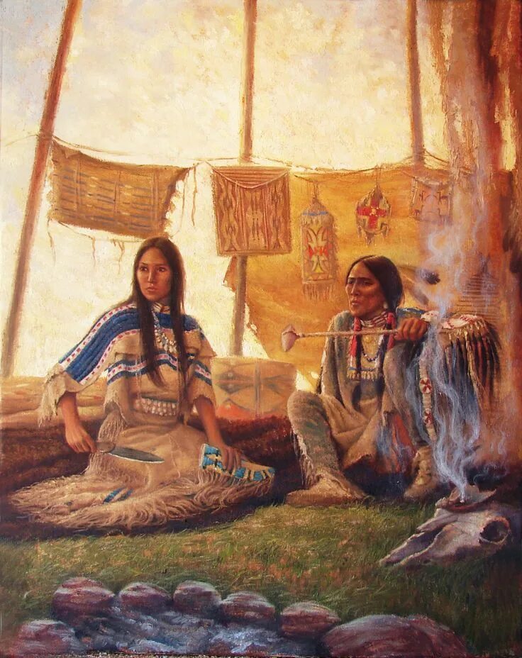 Native american lived