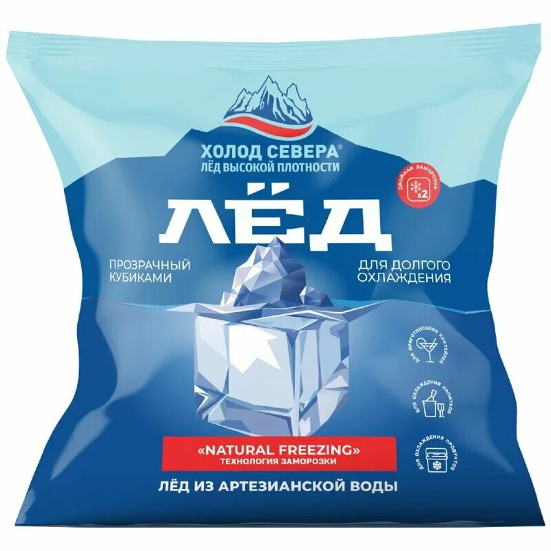Пищевой лед. Упаковка для пищевого льда. Съедобный лед. Холодок лед.
