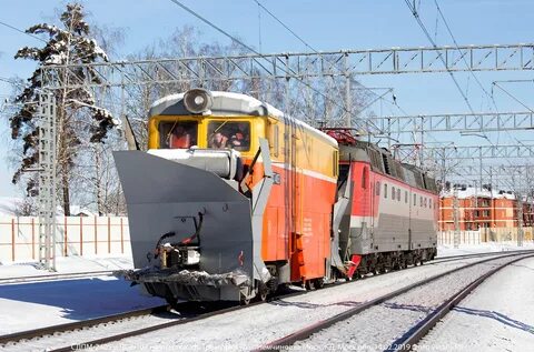 Снегоуборочный электровоз