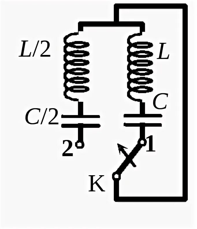 Период собственных электромагнитных колебаний в контуре. Период собственных электромагнитных колебаний в контуре если ключ. Как изменится период собственных электромагнитных колебн. Как изменится период электромагнитных колебаний.