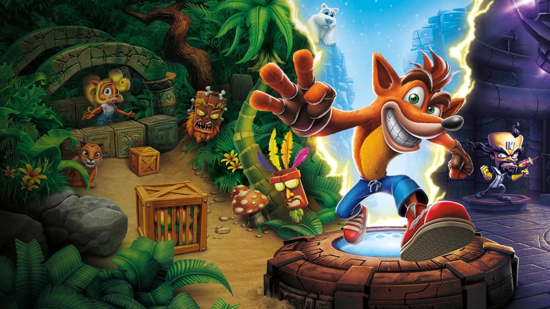 Игру добрый том. Игра crash Bandicoot n'Sane Trilogy. Крэш бандикут 3. Крэш бандикут 4. Crash Bandicoot n Sane Trilogy 2.