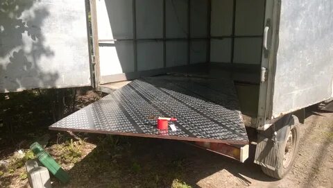 Полы в газель в будку