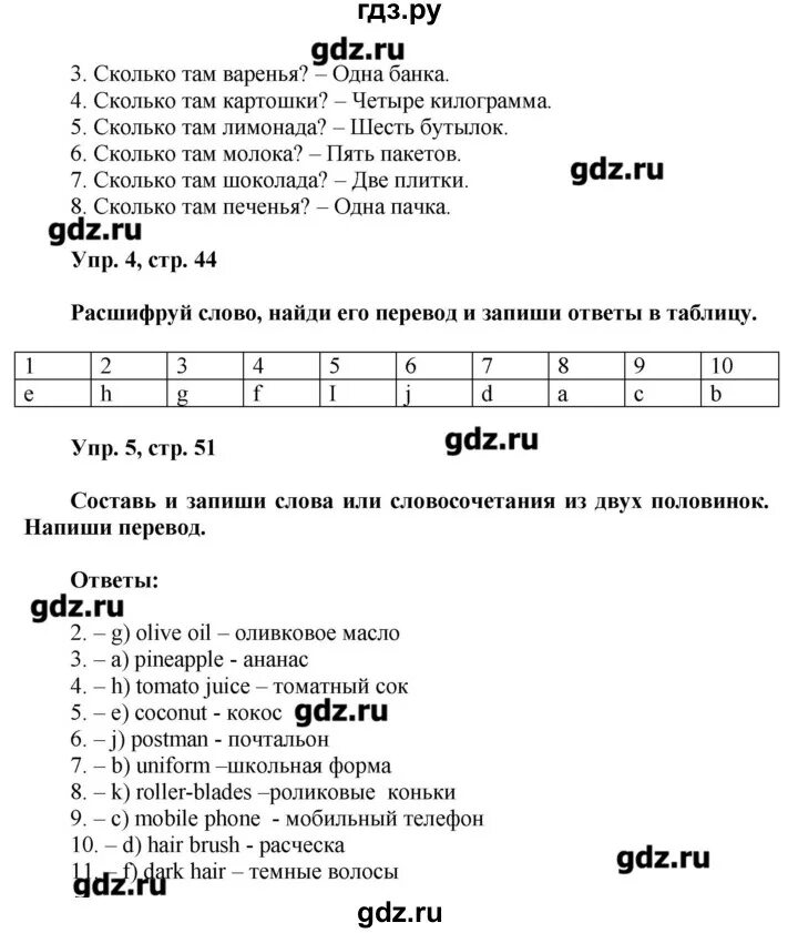 Английский сборник 4 класс 2 часть быкова