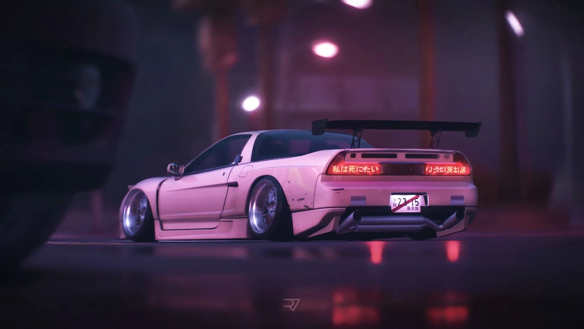 Honda NSX NFS 2015. Honda NSX Type-r NFS 2015. Tokyo slowed