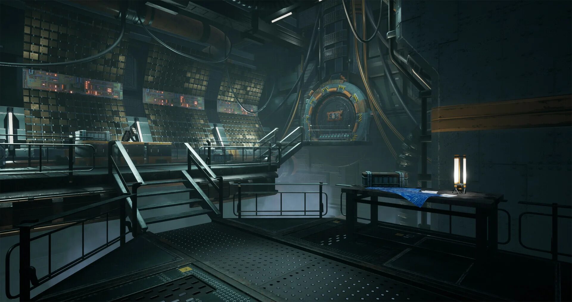 Комната реактор. Комната с реактором. sci fi room. reactor room. sci fi reactors in blueprints ue5 download.