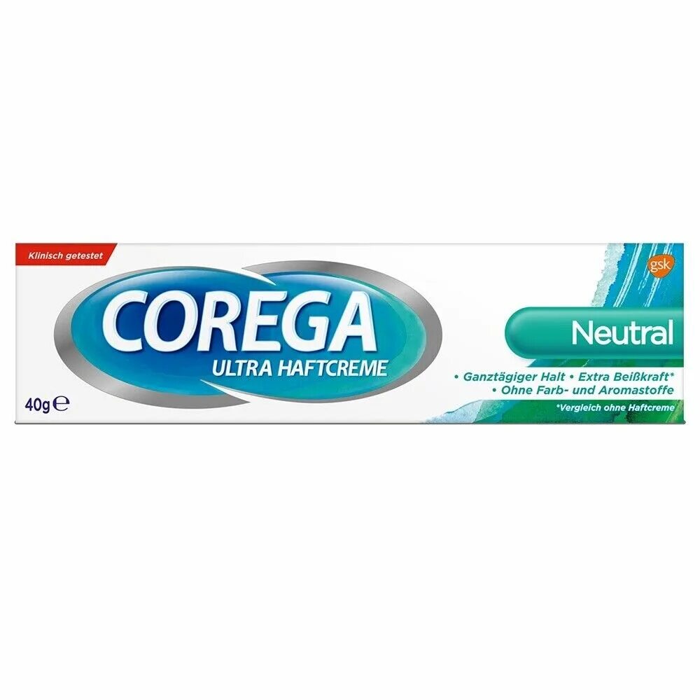 Корега экстрасильная фиксация. Corega Denture Fixative Cream Neutral taste без цинка инструкция. Корега какой лучше