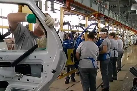 Рабочие автоваза нетипичный