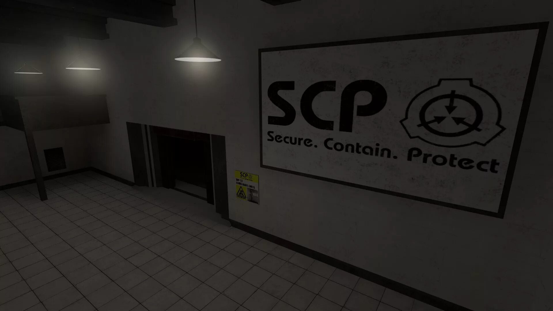 SCP 173 SCP Secret Laboratory комната. Scp панели