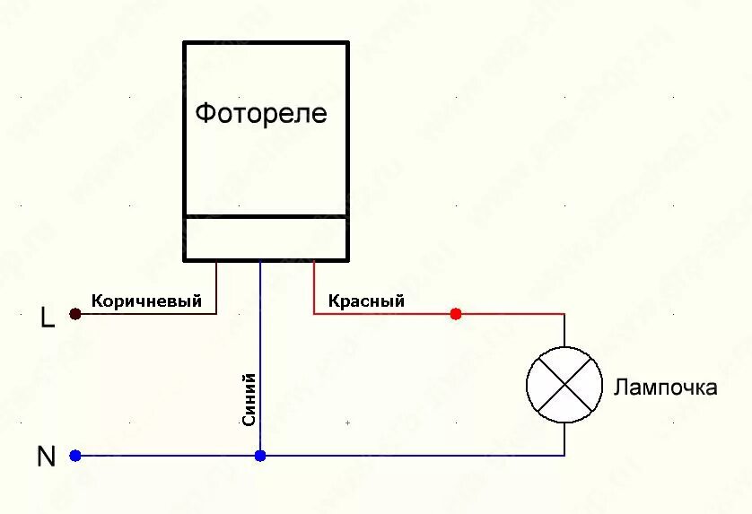 Фр-606 схема подключения фотореле. Датчик освещенности для включения света уличный схема подключения. Схема подключения датчика ночного освещения. Схема подключения датчика фотореле.