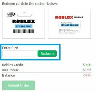 Redeem card