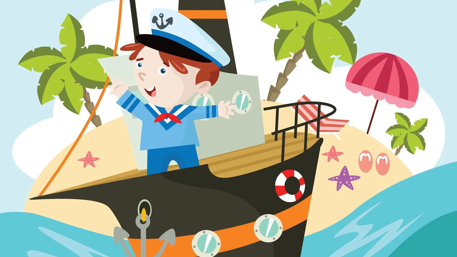 Go to the sea. Моряк для детей. Мультяшные моряки. Капитан корабля для детей. Корабль мультяшный.