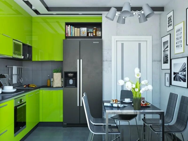 Kitchen Trends in 2021 - The 5 Best New Kitchen Ideas Dark green kitchen, Green 