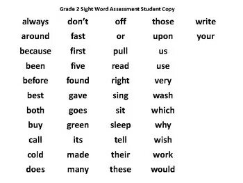 Two word expressions