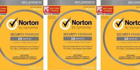 Norton Security Premium - 10 Devices Download Code : Symantec Norton.