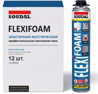 Пена монтажная soudal flexifoam