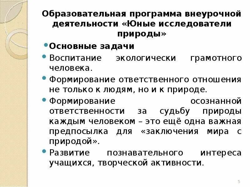 Дополнительная программа юный исследователь. Дополнительная программа юный исследователь