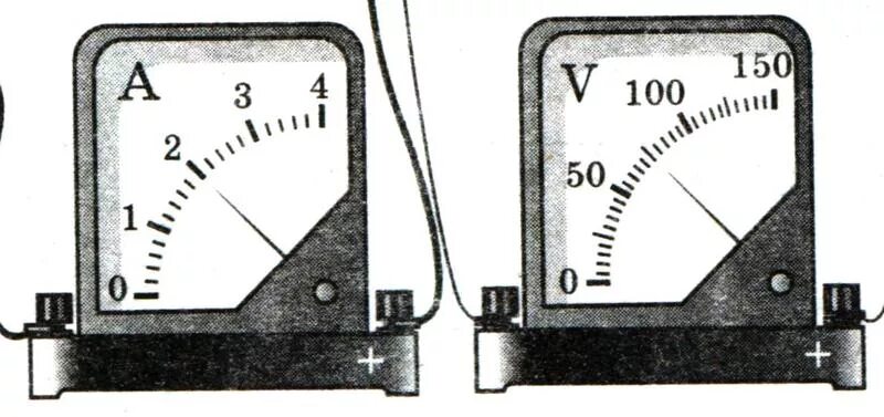 Приборы амперметры и вольтметры. Шкала прибора амперметра. Шкала вольтметра. Показания прибора амперметра и вольтметра.