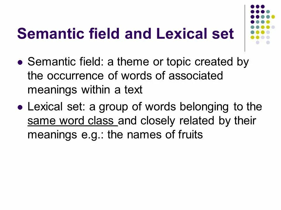 Topic means. Semantic field. Lexical field. Lexical Sets в английском языке. Lexical Sets примеры.