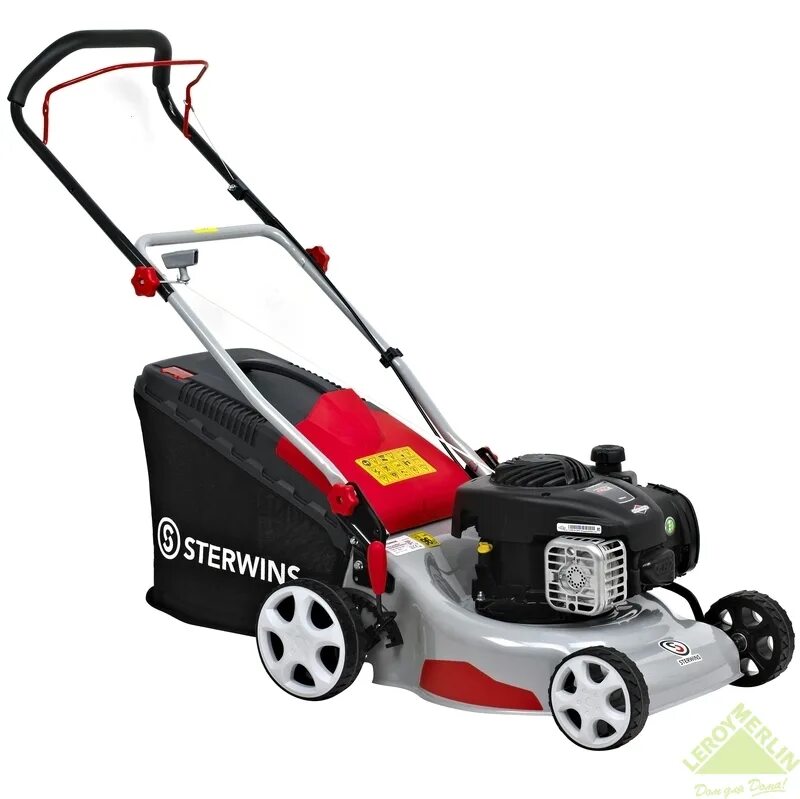 Газонокосилка бензиновая Briggs Stratton 450. Газонокосилка Sterwins 125cc, 1700вт. Газонокосилка бензиновая Sterwins 140cc. Sterwins газонокосилка бензиновая самоходная. Газонокосилка купить леруа