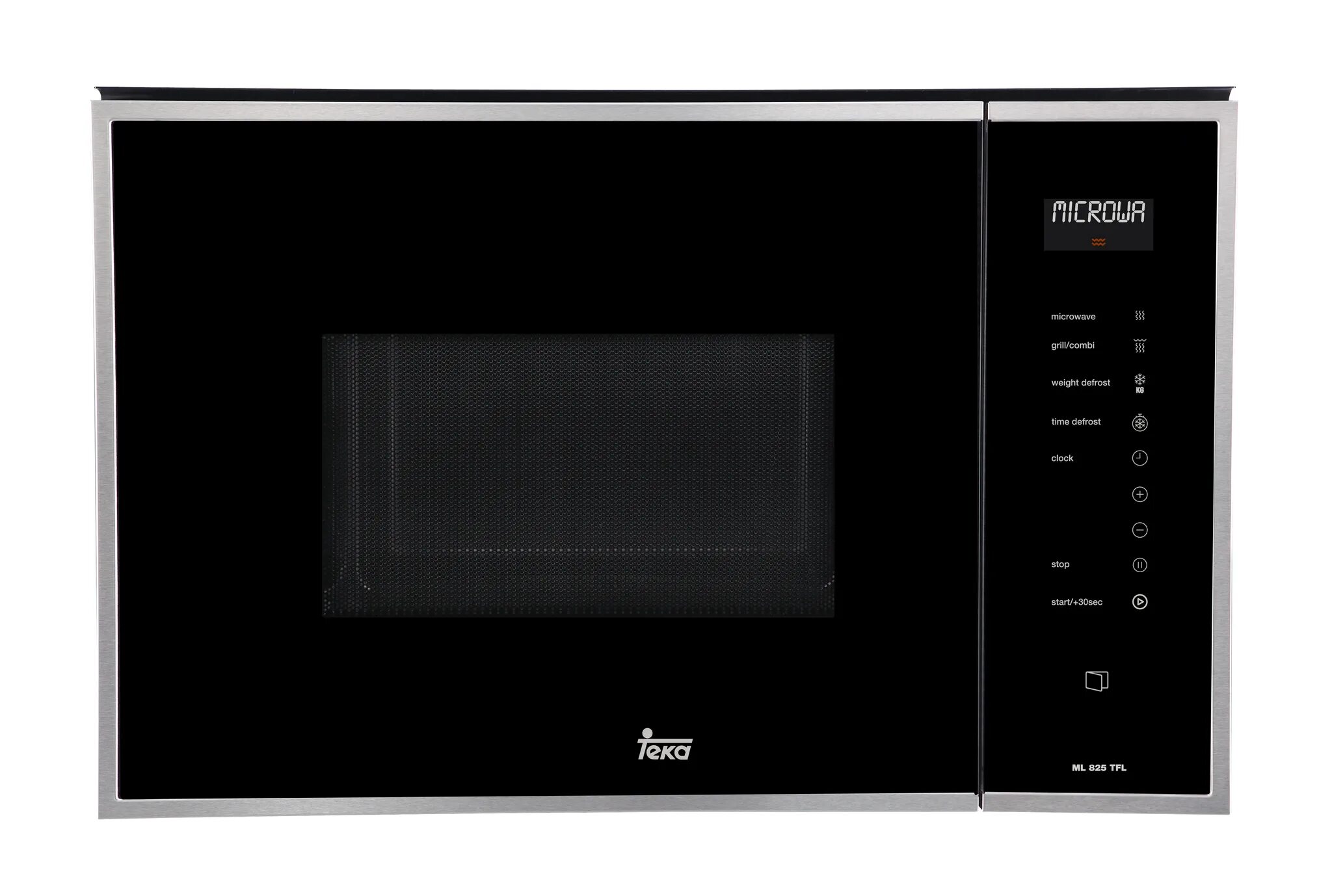 Микроволновая печь Teka ml 825 TFL. Teka ml 825 TFL Black-SS. Компактные встраиваемые свч