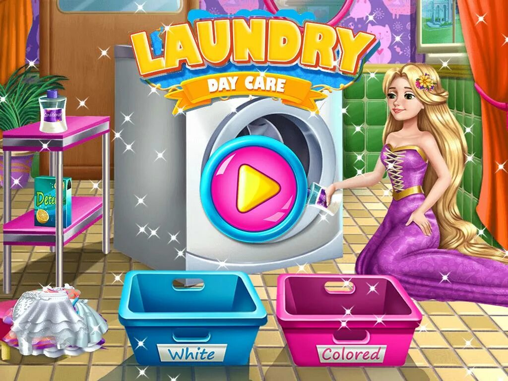 Ухаживать за девушкой игра. Уход за девочкой игра. Candy Princess game. Laundry girl game. Игры на мамин телефон