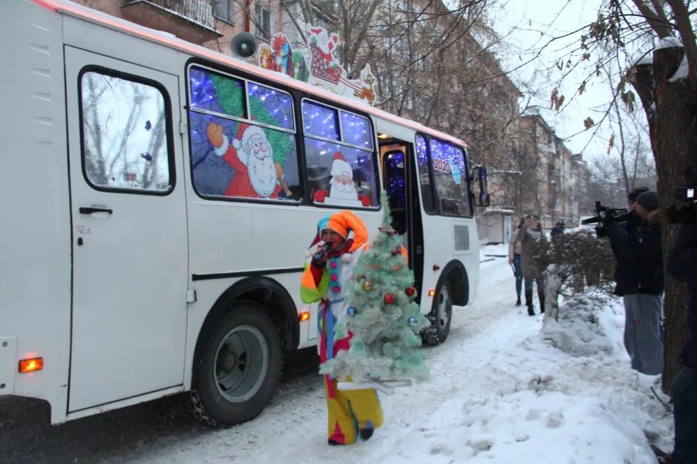 Транспорт в новогоднюю ночь омск