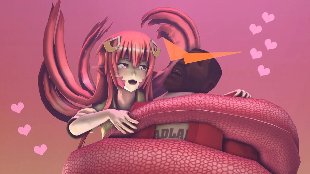 Жизнь с девушкой монстром девушка ния. Miia Monster Musume.