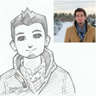 Нарисовать похожего человека
