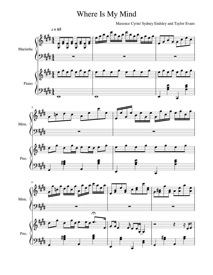 Where is my Mind Ноты для фортепиано. Where is my Mind на фортепиано. Maxence Cyrin Ноты. Ноты where is my Mind пианино. Where is my mind ноты фортепиано