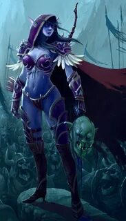 Pin by Carolyn Dotario on Warrior Art Sylvanas windrunner, Warcraft charact...