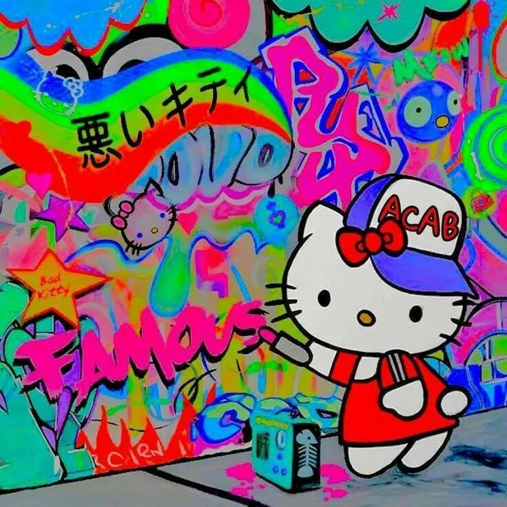 Арт хеллоу. Инди КИД Китти. Инде Кинд с Хелоу Китти. Hello Kitty инди КИД. Хелло Китти Эстетика инди КИД.