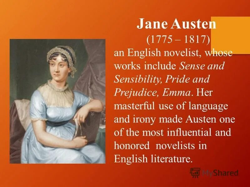 The most famous writer. Джейн Остин презентация. Известные романы Джейн Остин на английском. Famous British writers презентация. Джейн Остин презентация на английском языке.