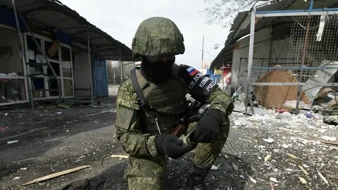 В донецке сбит