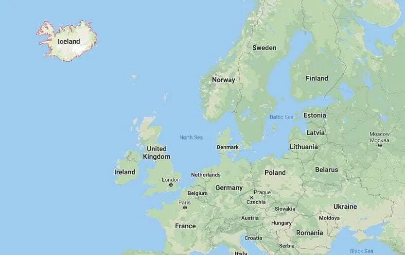 В европе находится само. Где находится Страна Исландия на карте. Исландия на карте Европы.