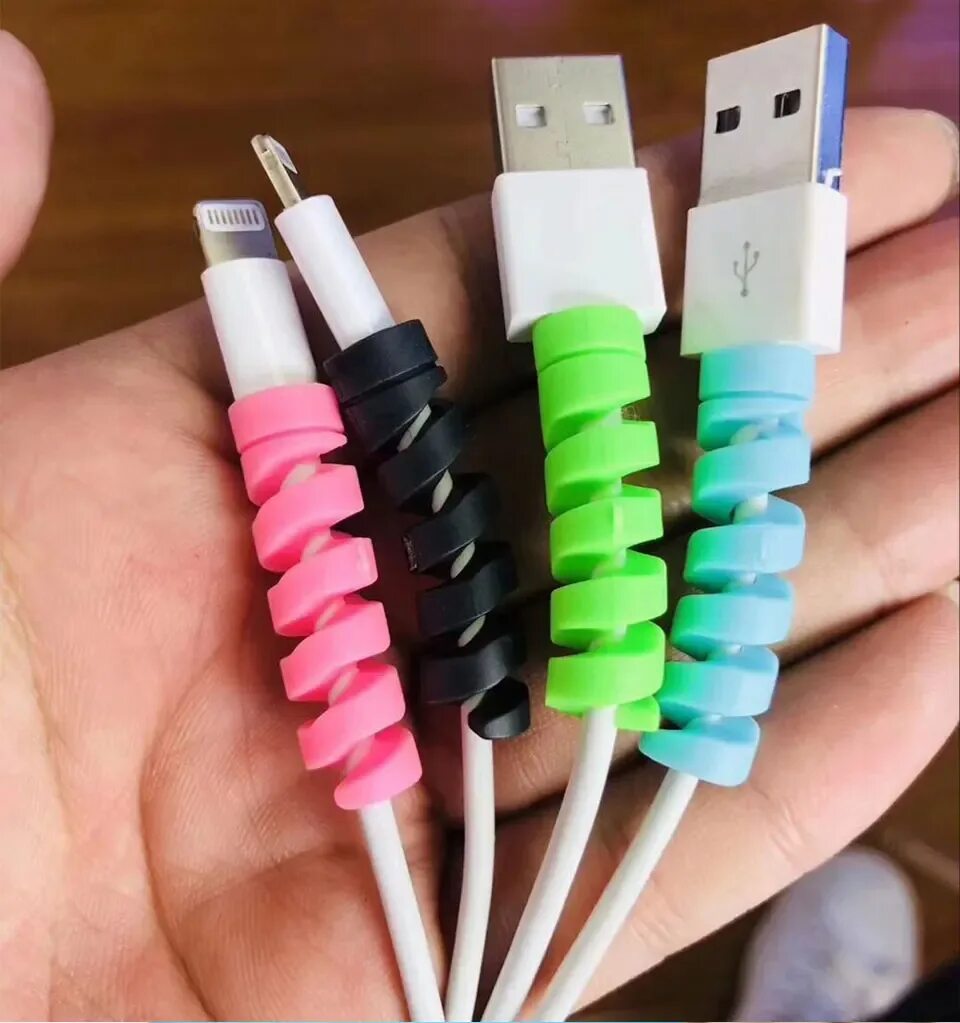 Mobile Phone Cable Protector для наушников. Термоусадка на USB iphone. Защита для кабеля зарядки. Защита для шнура зарядки.