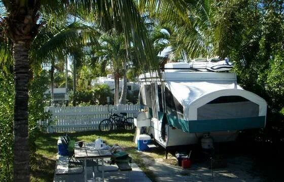 Кемпинг West. Boardwalk RV Campground Homestead Florida. West Camp.